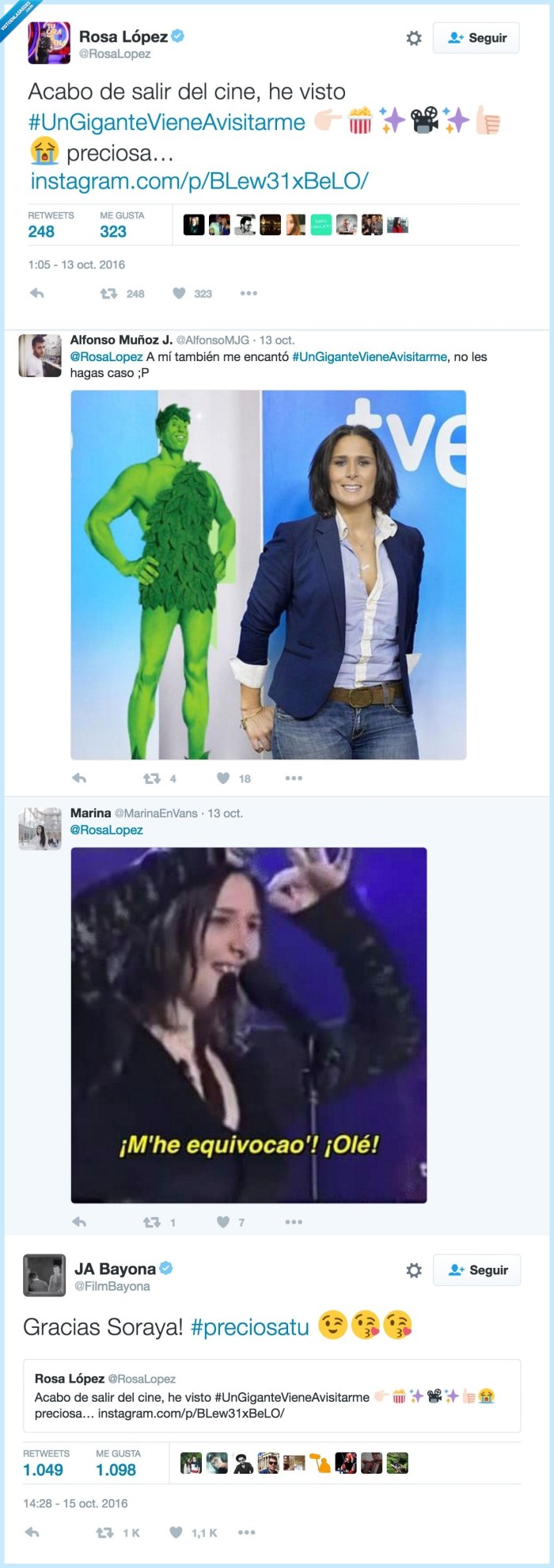 monstruo viene a verme,rosa,fail,bayona,cine,soraya