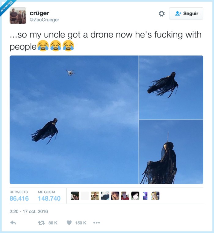 drone,fantasma,halloween