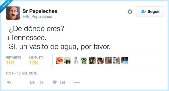 Tennessee,sed,agua,beber