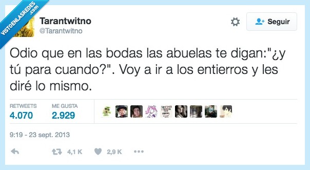 pregunta,molesta,abuelas,novia,entierro