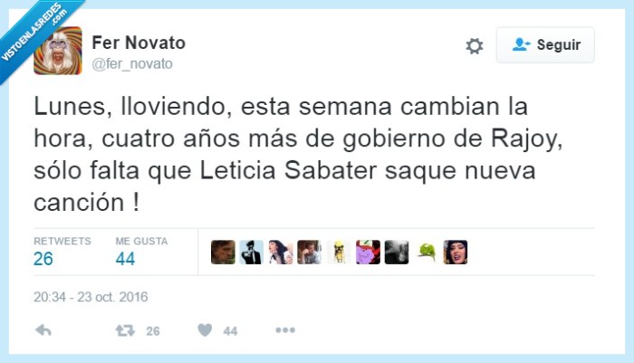 fin del mundo,rajoy,leticia sabater