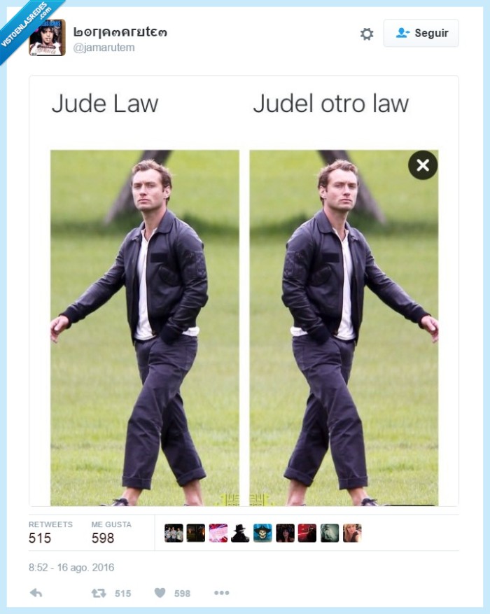 jude law,chiste,malo