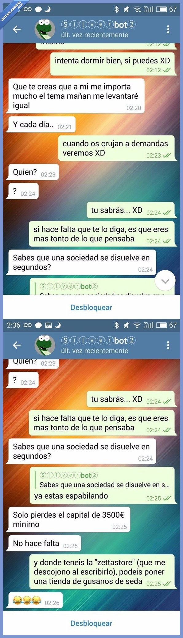 estafa,móvil,conversación