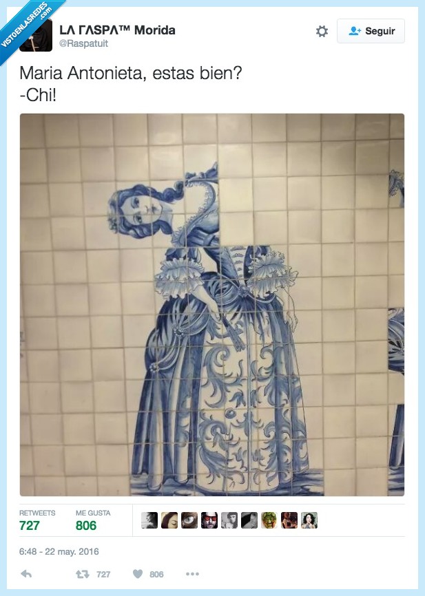 Maria Antonieta,decapitar,trabajo