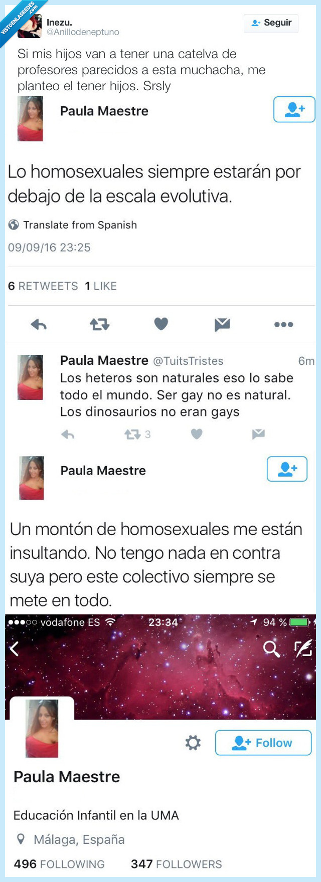 maestra,homofobia,vergüenza