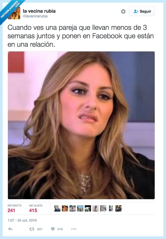 facebook,relación,3 semanas