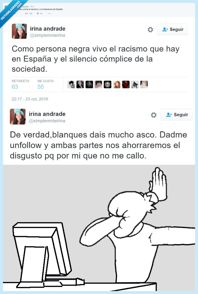 facepalm,racismo,feminismo,incongruencia