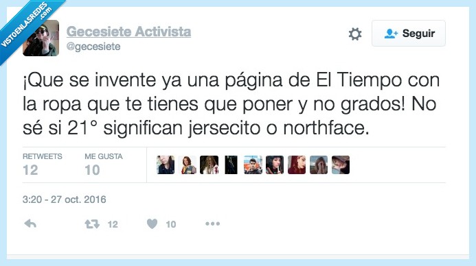 tiempo,otoño,bipolar,frio,calor