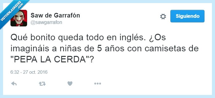 pepa pig,pepa la cerda,ingl&eacute;s