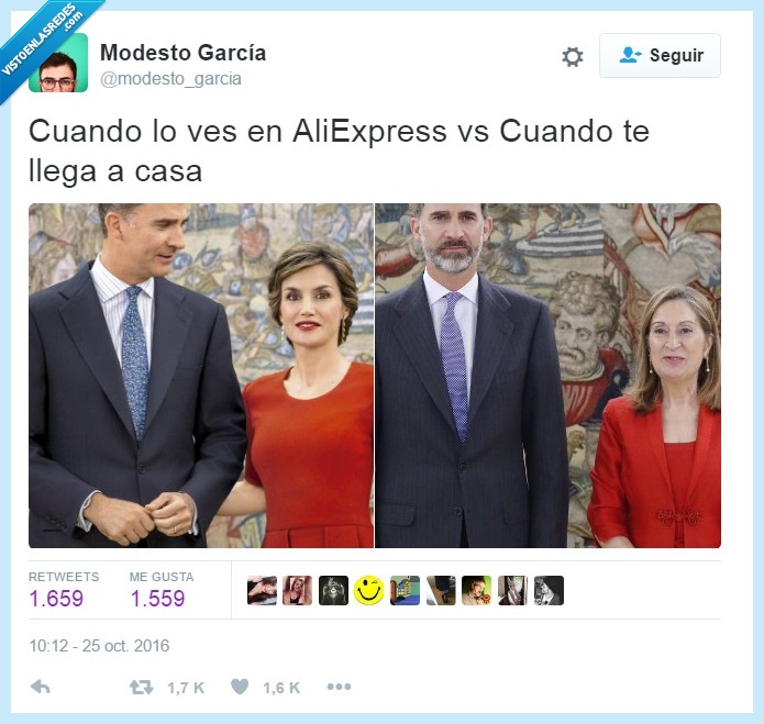 ana pastor,letizia,ali express