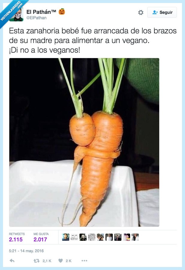 vegano,zanahoria
