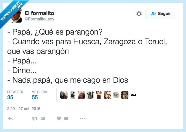 parangon,significado,chisto