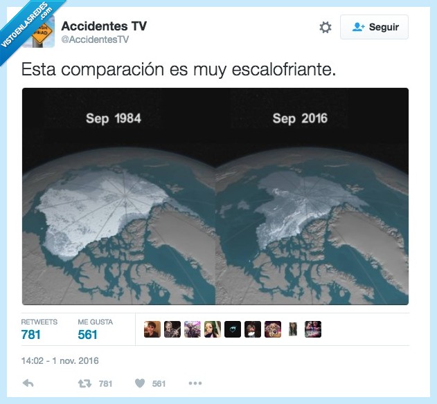 polo,hielo,contaminación