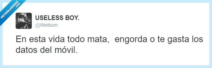 twitter,movil,matar engordar,vida,wetburn