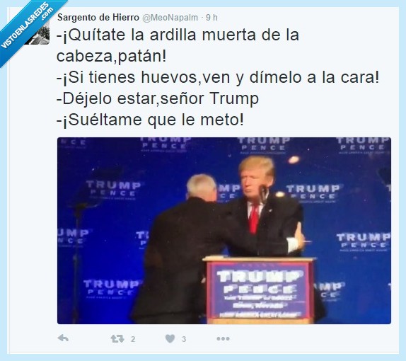 trump,agarrar,pelea