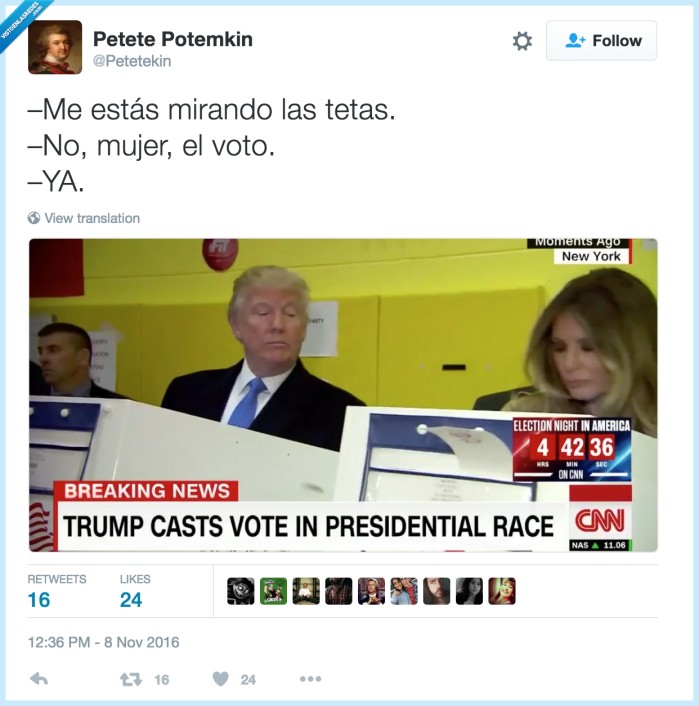 donald trump,votación,eeuu,ivana