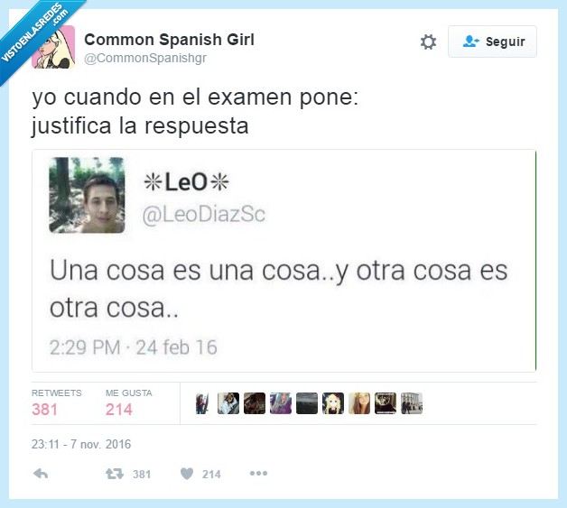 examen,claro,justificar