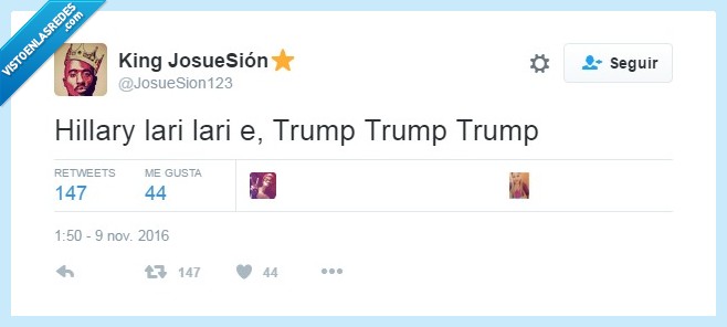 muy pocos entenderán el chiste,hillary clinton,humor,trump,canción