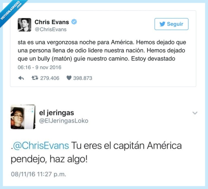 capitan america,trump,chris evans