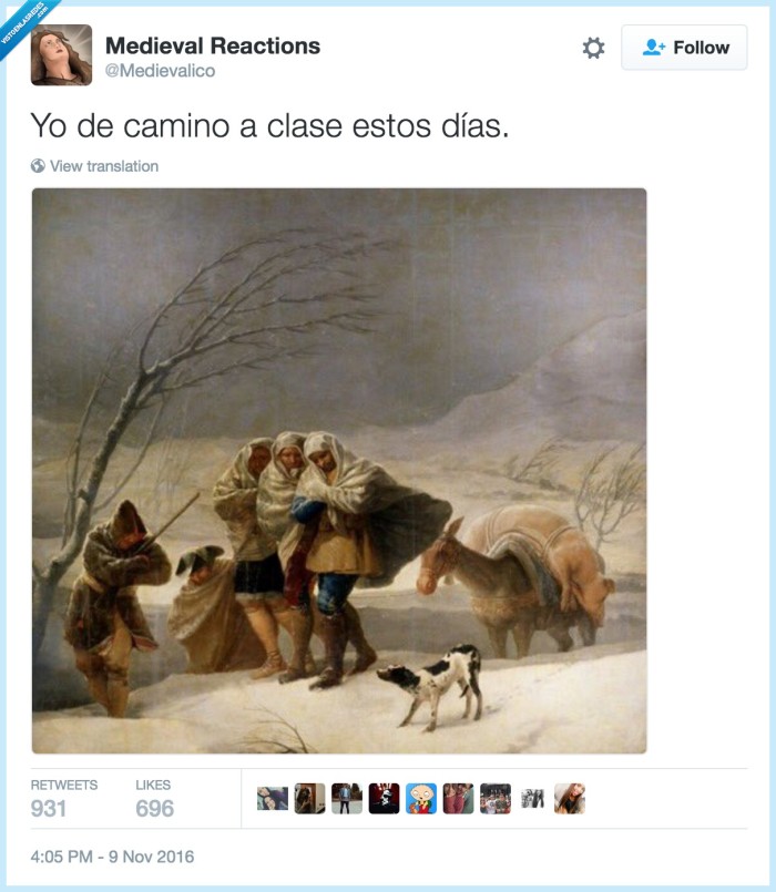 frío,clases
