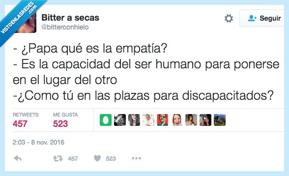 empat&iacute;a,aparcar,discapacitados