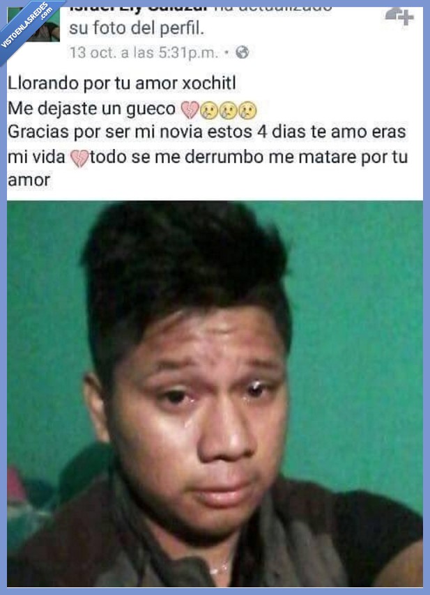 pringado,despechado,llorar