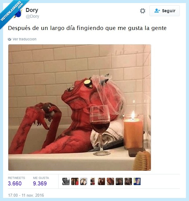 fingir,agotador,demonio