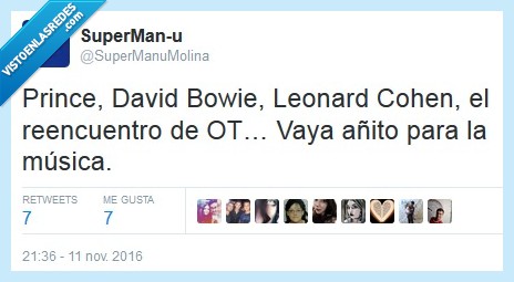 año,prince,bowie,operación triunfo
