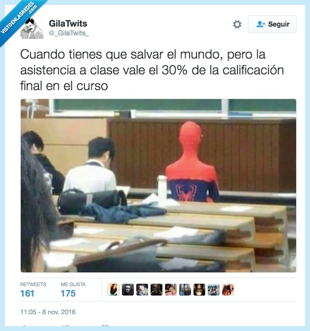 spiderman,clase,obligatoria