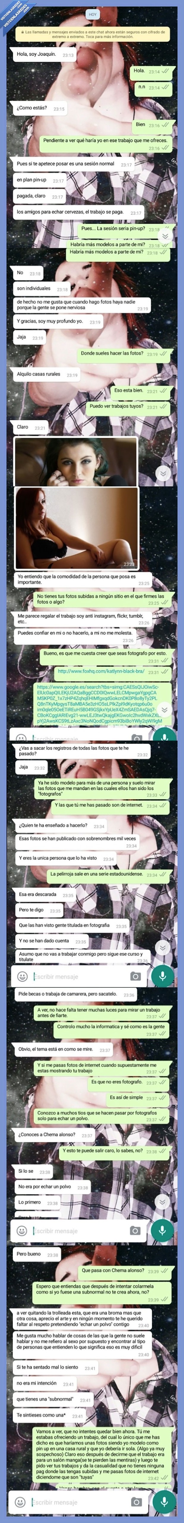 zasca,fotógrafo,engaño,fraude