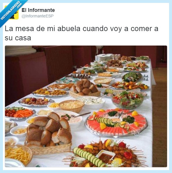 comida,banquete,gordos,abuela