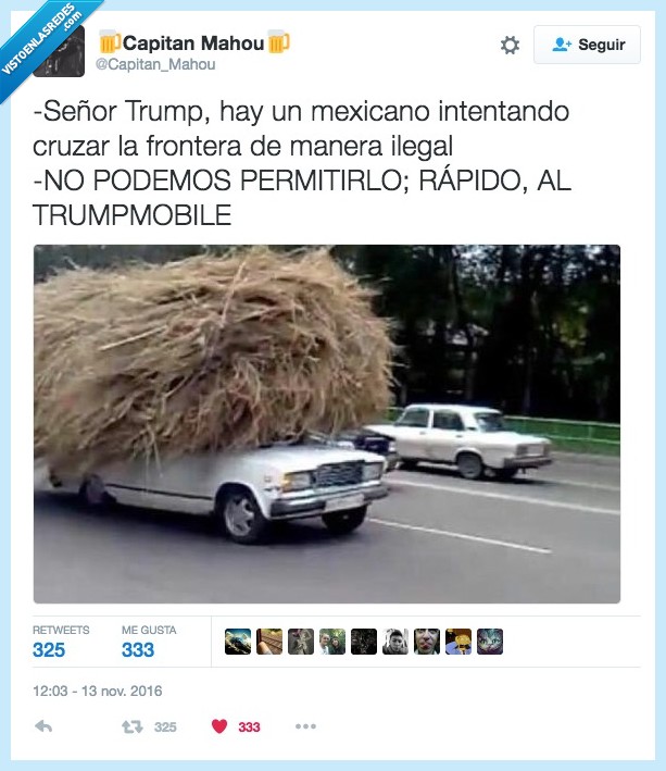 Trump,coche,deportar