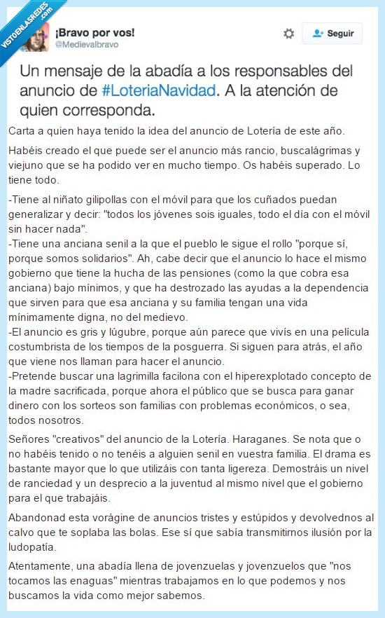 lotería,anuncio,estereotipos