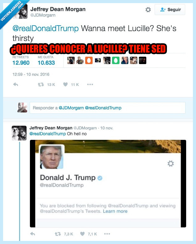 negan,walking dead,donald trump,lucille