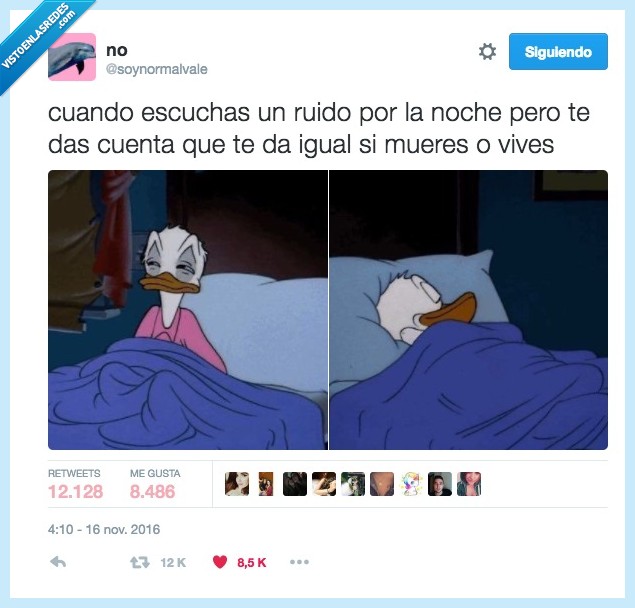 dormir,pato donald,sueño,morir,vivir