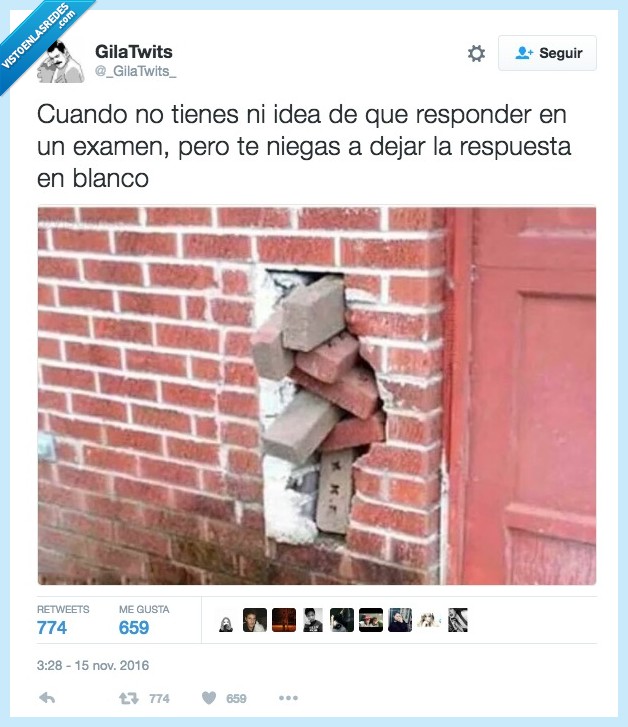 exámenes,drama,respuesta