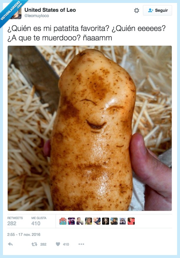 patata,feliz,contenta