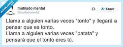 Enlace a Filosofía absurda por @mutiladomental