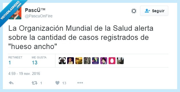 oms,gordo,hueso ancho