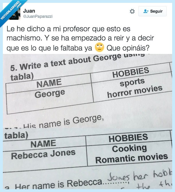 estereotipo,profesor,machismo