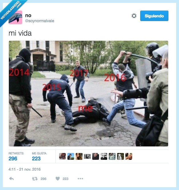 paliza,años,madurez