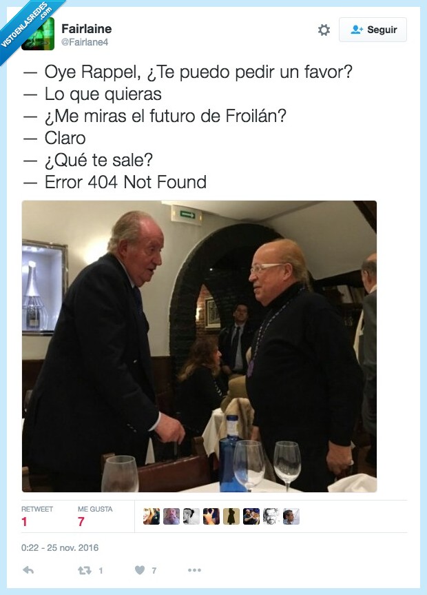 Rapel,rey,Juan Carlos,Froilán,futuro