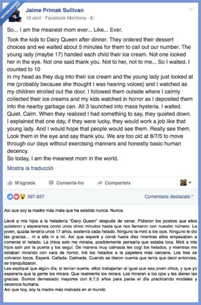 Madre,castigo,peor madre,lugar