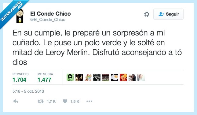 cuñado,leroy merlin,aconsejar,polo