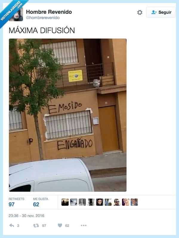 falta,grafitti,engañar