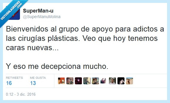 cirugía plástica,cara,nueva,adictos