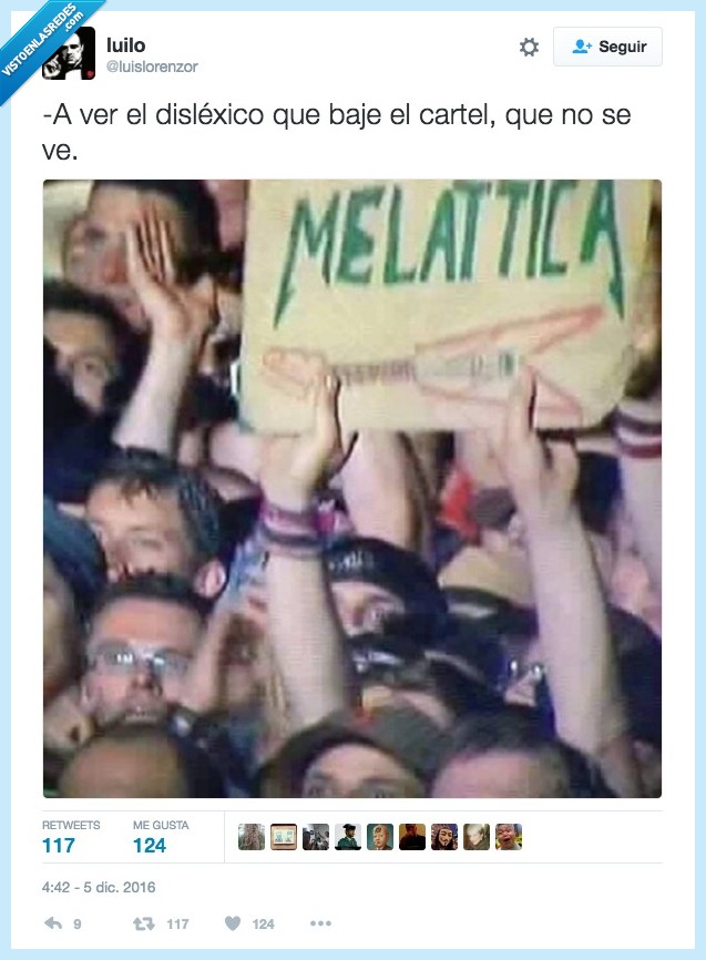 metallica,derecho,cartel,dislexia