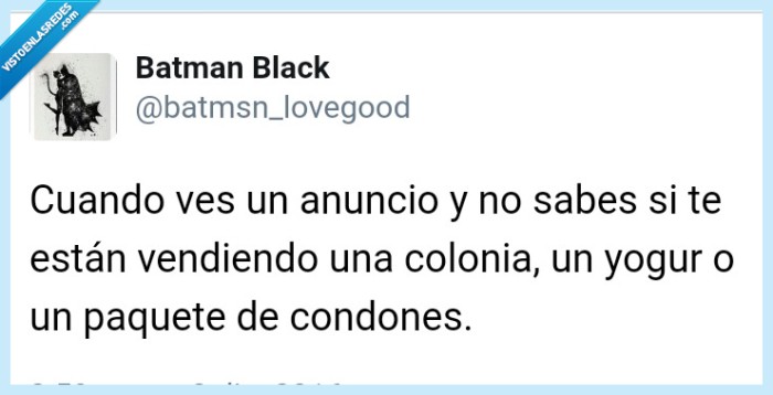 anuncio,confusión,no sabes
