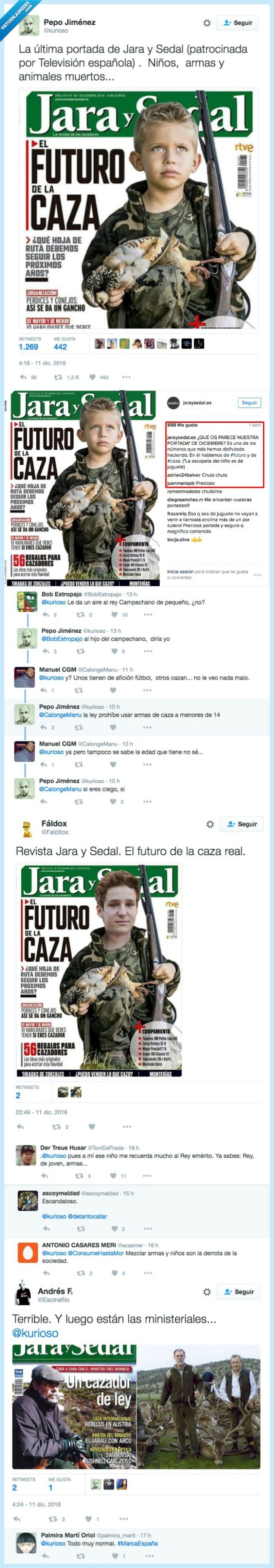 jara y sedal,bestialidad,niño,marca españa