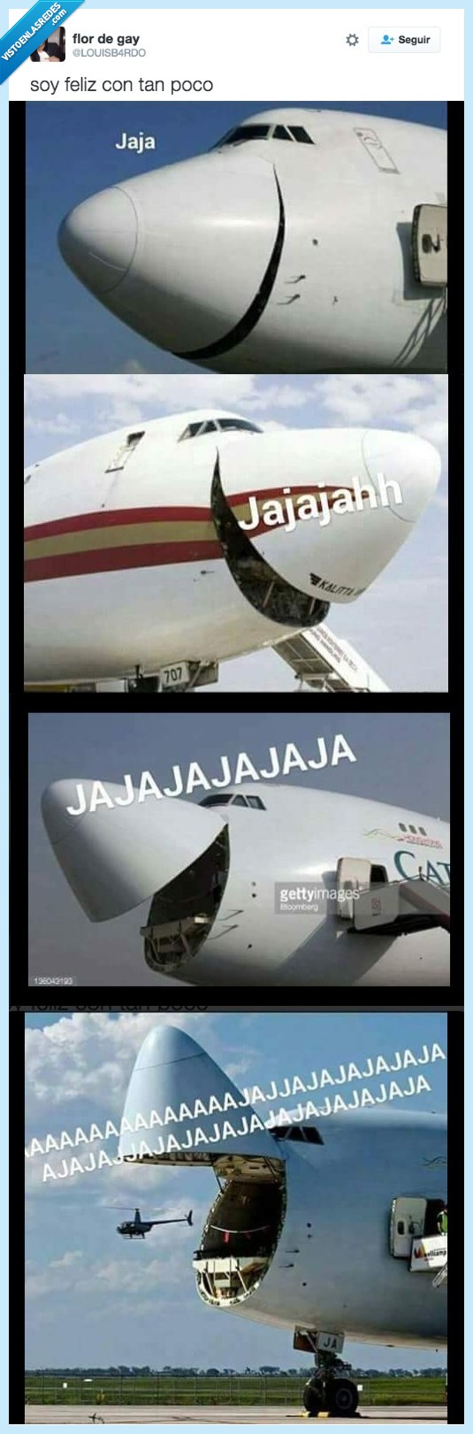 avióon,partirse,risa